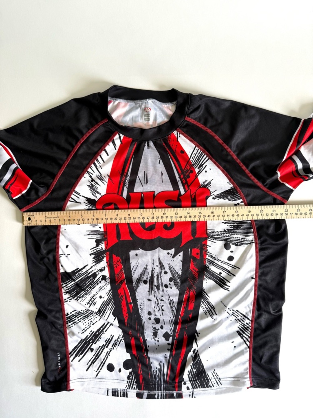 Primal Wear RUSH Rock Band Cycling Jersey Men’s L 1974 50th Anniversary Rare HTF - Picture 7 of 10